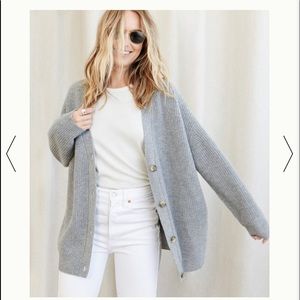 Jenni Kane cashmere Cocoon sweater.